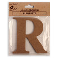 R Little Birdie MDF Alphabets Upper Case | 4" | 1Pkg