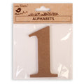 1  Little Birdie MDF Number | 4" | 1Pkg