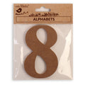 8 Little Birdie MDF Number | 4" | 1Pkg