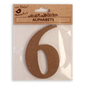 9 Little Birdie MDF Number | 4" | 1Pkg