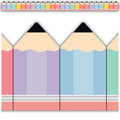 Cool for School Pencils Die-Cut Border Trim