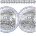 DISCO BALLS DIE-CUT BORDER TRIM