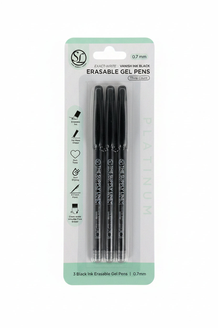 Eraser Gel Pens | 3pk
