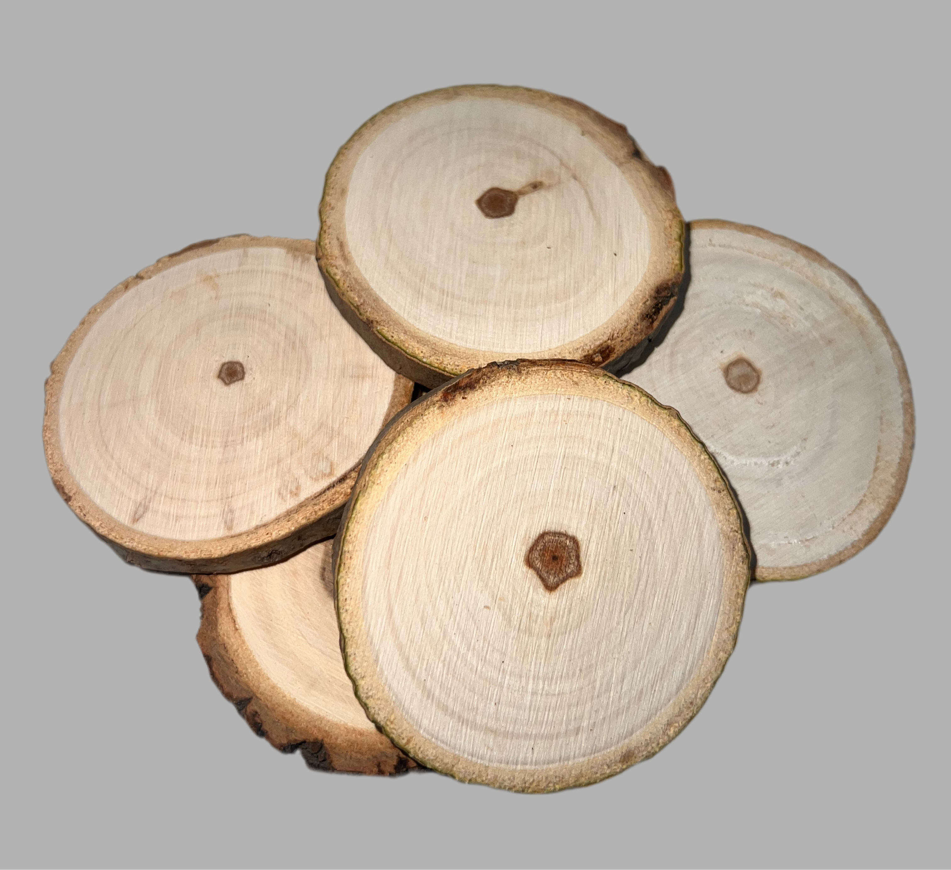 WOOD MINI SLICE 4CM