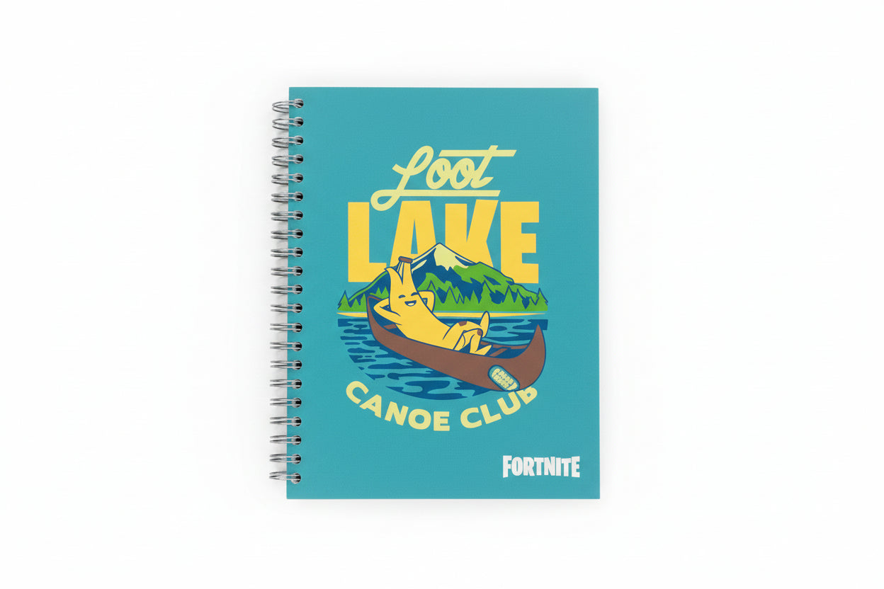 Libreta Fortnite 10 Div Gde | 200 Hojas