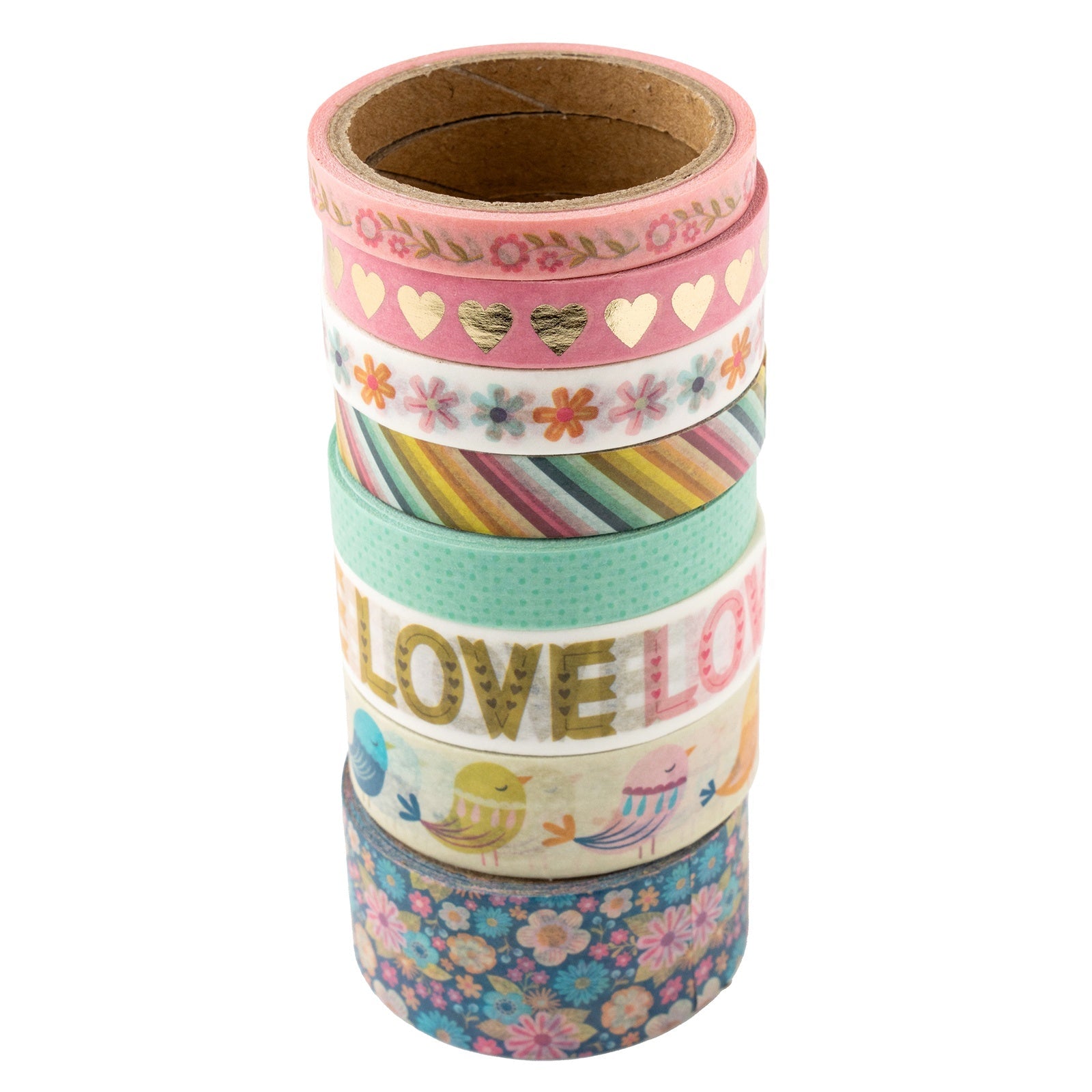 Pink Paislee Joyful Notes Washi Tape