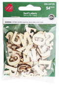 CousinDIY Unfinished Wood Alphabet Blocks | .75"| 54Pkg