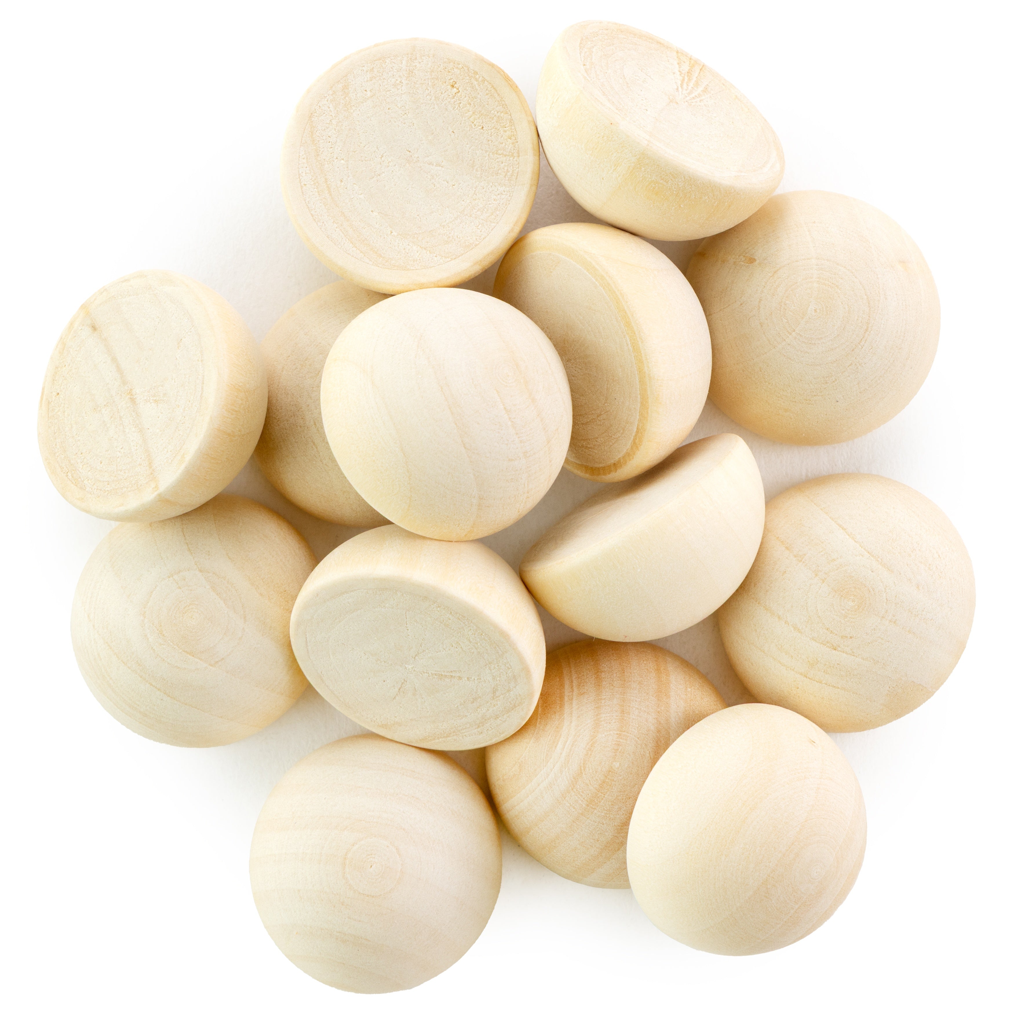 CousinDIY Split Ball Wood Beads| 14Pk