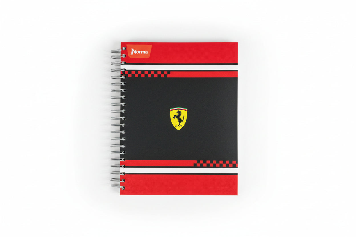 Libreta Ferrari 10 Div | Durabook | 400 pg