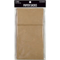 Kraft Paper Gift Bags | Medium  | 4.7"X8.9" | 12Pk