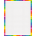 COLORFUL BLANK WRITE-ON/WIPE-OFF CHART