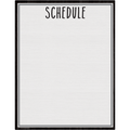 MODERN FARMHOUSE SCHEDULE WRITE ON/WIPE OFF CHART