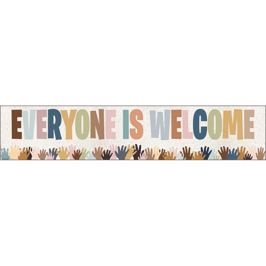 Everyone is Welcome Helping Hand