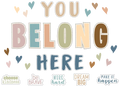 Everyone is Welcome You Belong Here Bulletin Board