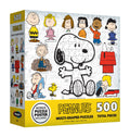 Licensed Multishaped | Jigsaw Puzzle Peanuts | 500 Pieces
