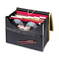 EXPANDING FILE LETTER 7-POCKET BLACK