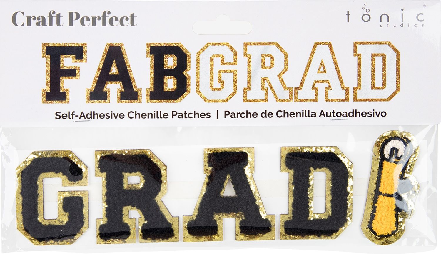 Craft Perfect Chenille Self Adhesive Grad Patch