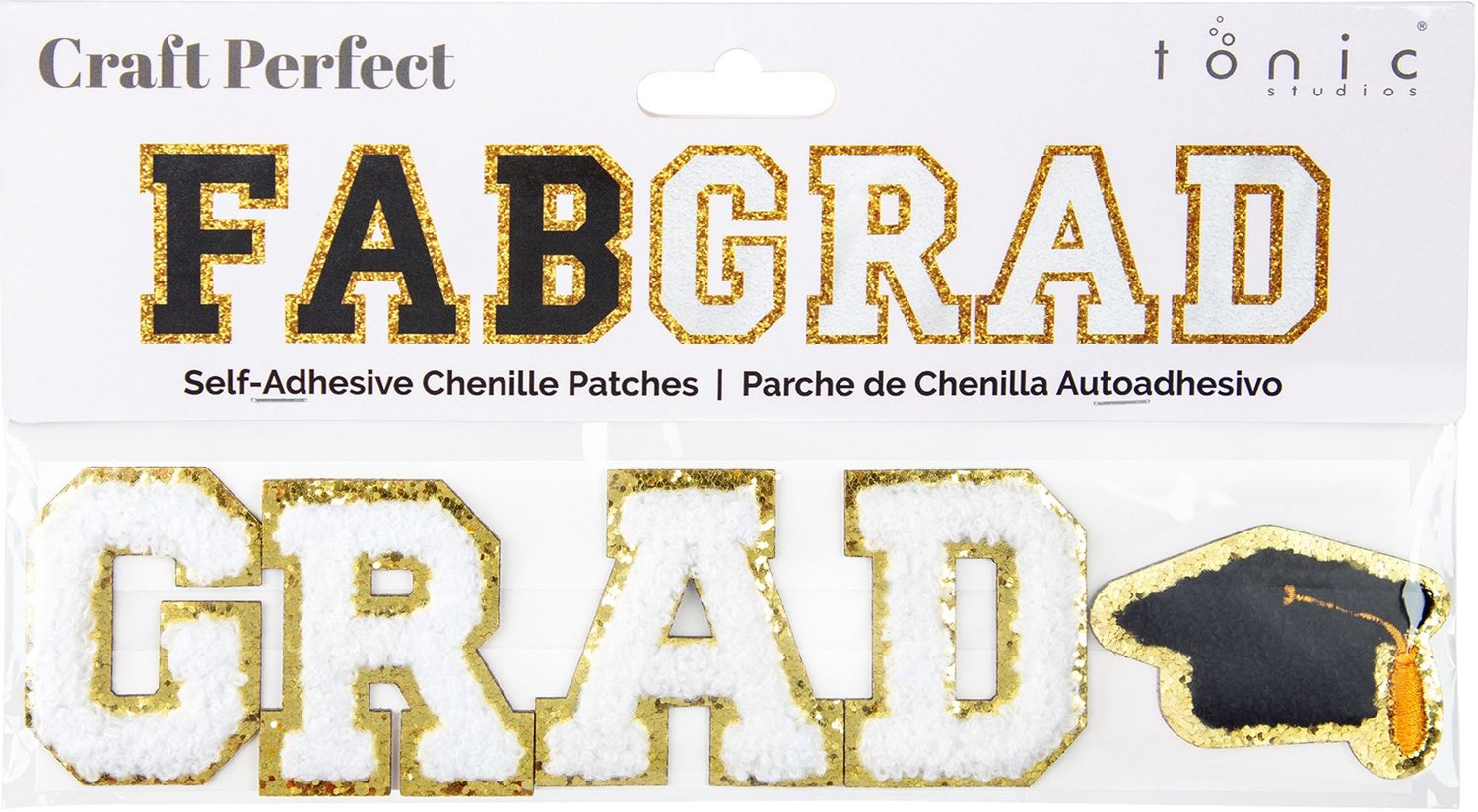 Craft Perfect Chenille Self Adhesive Grad Patch