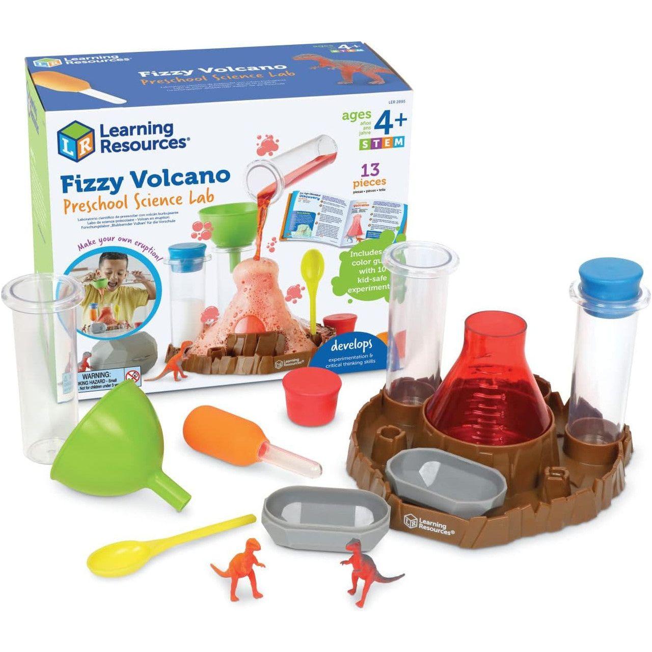 Fizzy Volcano Preschool Science