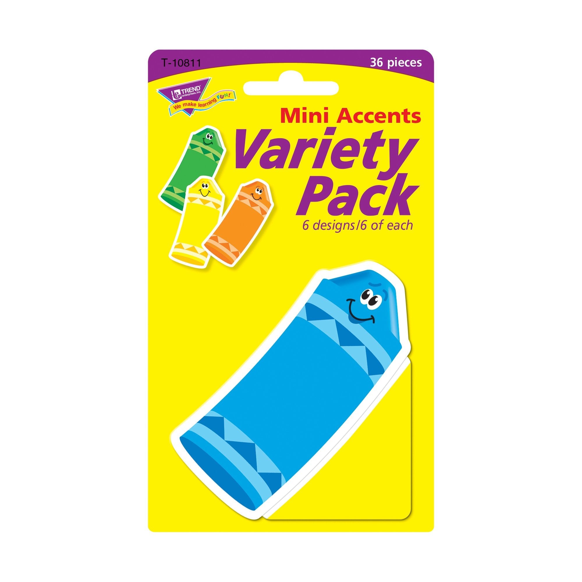 Crayons Mini Accents 36PCS
