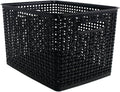 Bin,Weave,Large,Black