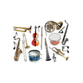 DECORATING MUSICAL INSTRUMENTS 2 SIDED