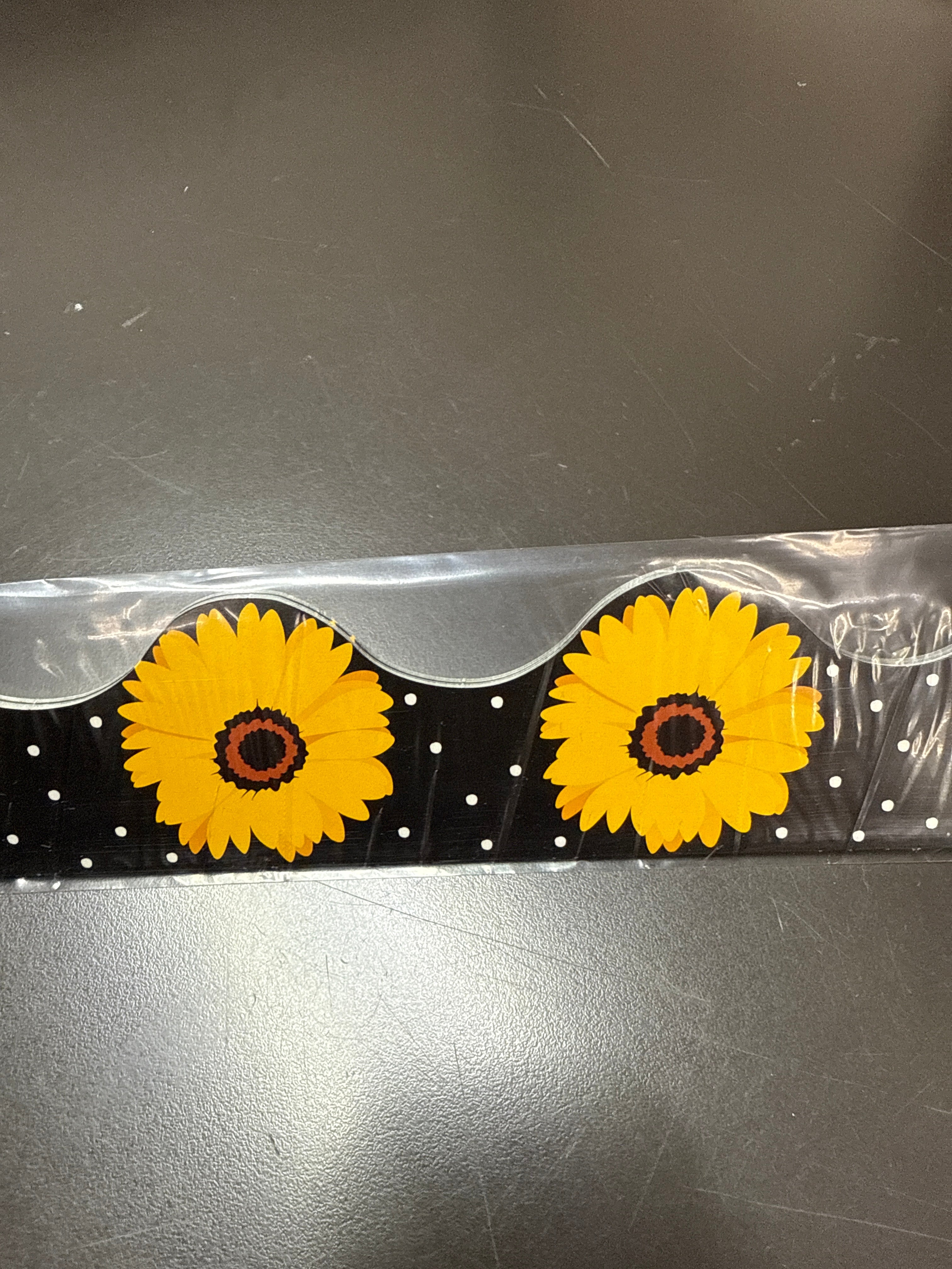 THE HIVE BLACK FLORAL DECO TRIM