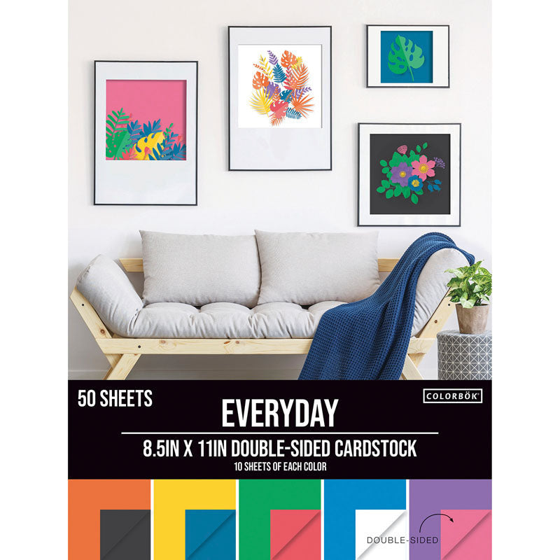 PAPER PAD CARDSTOCK DOUBLE SIDE EVERY DAY