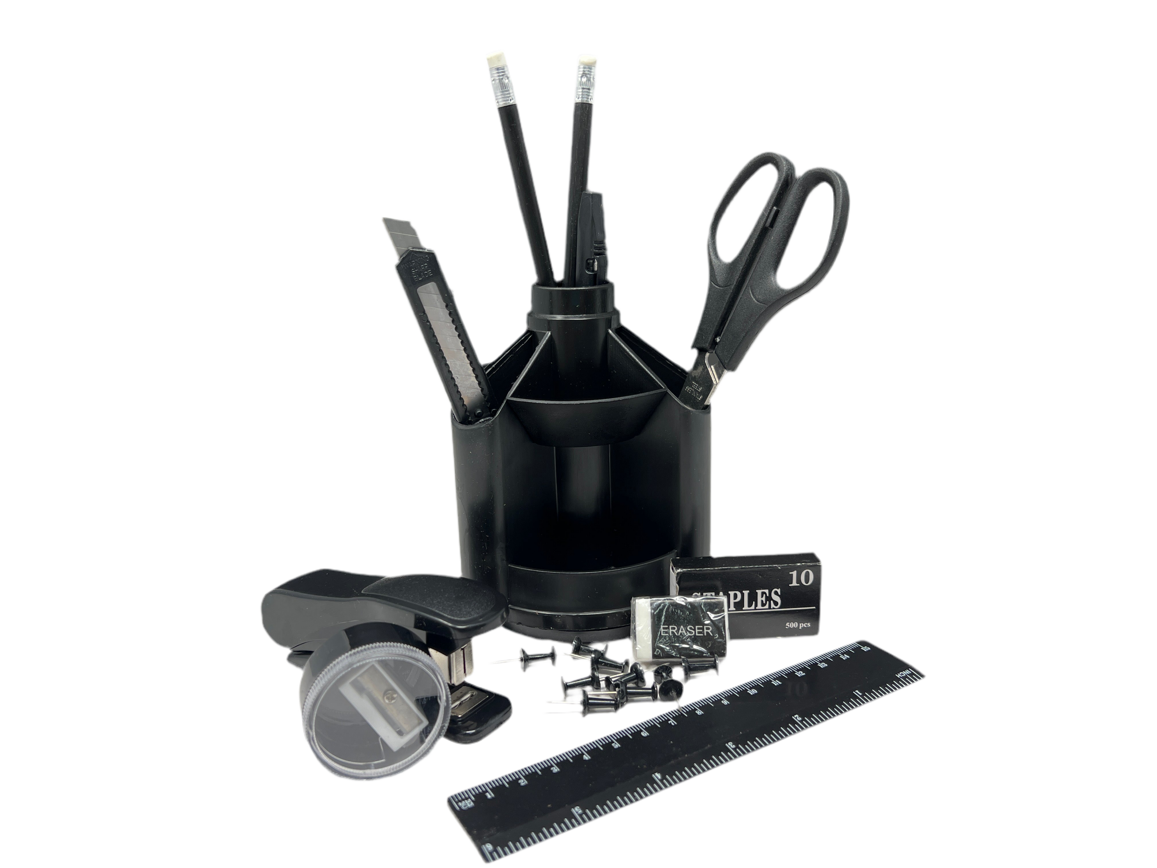 ORG ESCRITORIO SET 11 BLACK CENTRUM