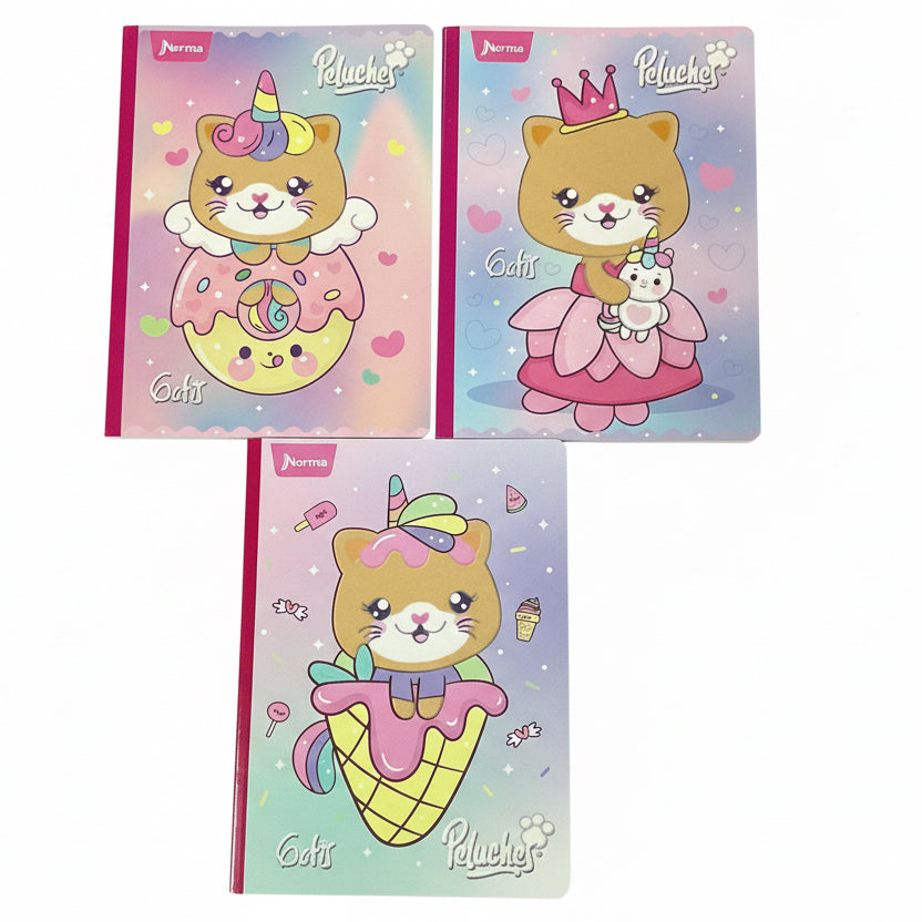 Libreta Peluche Fantyasy | GDE | 200 pg