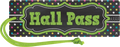 CHALKBOARD BRIGHTS MAGNETIC HALL PASS
