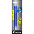 FriXion Refills for Erasable Pens Gel Ink Extra Fine 0.5 mm Point Blue Ink Pkg. 2