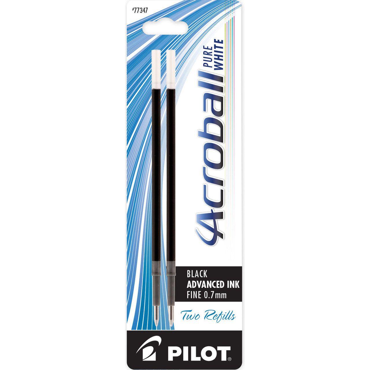 REFILL ACROBALL GEL INK FINE BLACK PQ.2