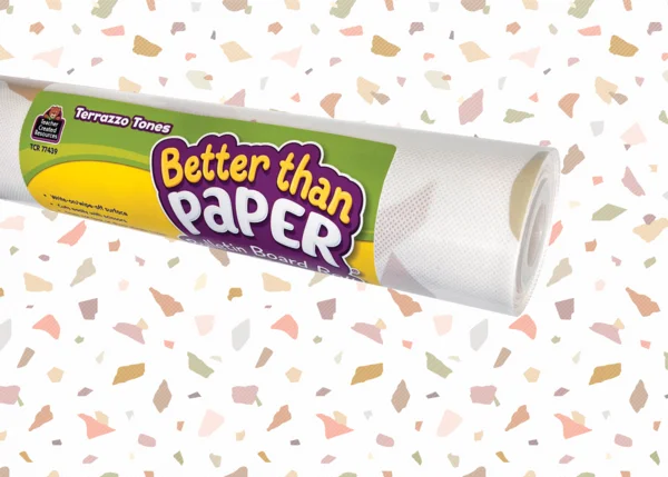 TERRAZZO TONES BETTER THAN PAPER BULLETIN BOARD ROLL