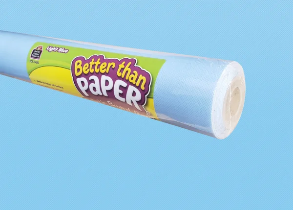 LIGHT BLUE BETTER THAN PAPER BULLETIN BOARD ROLL
