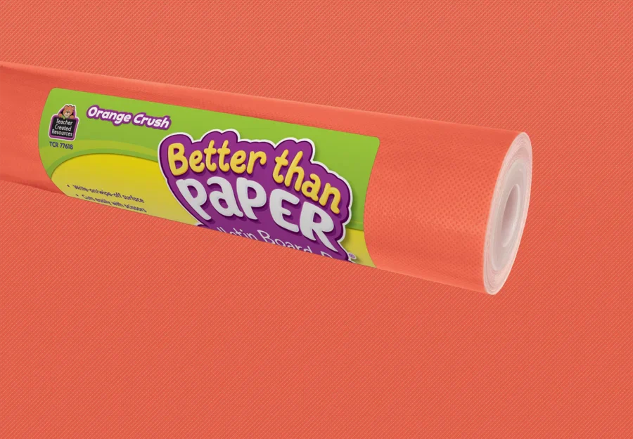 Orange Crush Better Than Paper Bulletin Board Roll