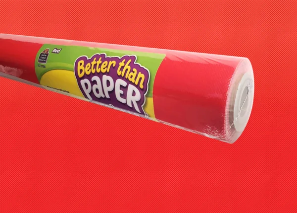 RED BETTER THAN PAPER BULLETIN BOARD