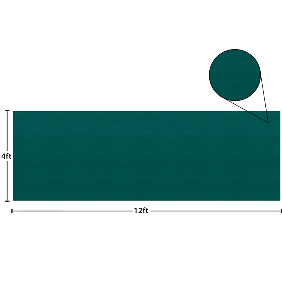 HUNTER GREEN PAINTED WOOD BETTER THAN PAPER BULLETIN BOARD ROLL