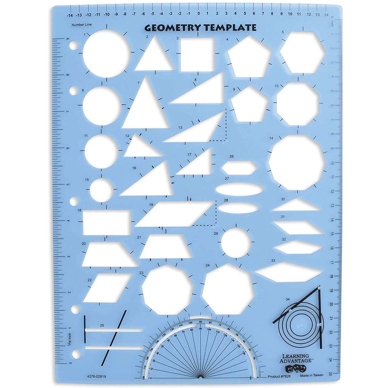 LA GEOMETRY TEMPLATE #7826