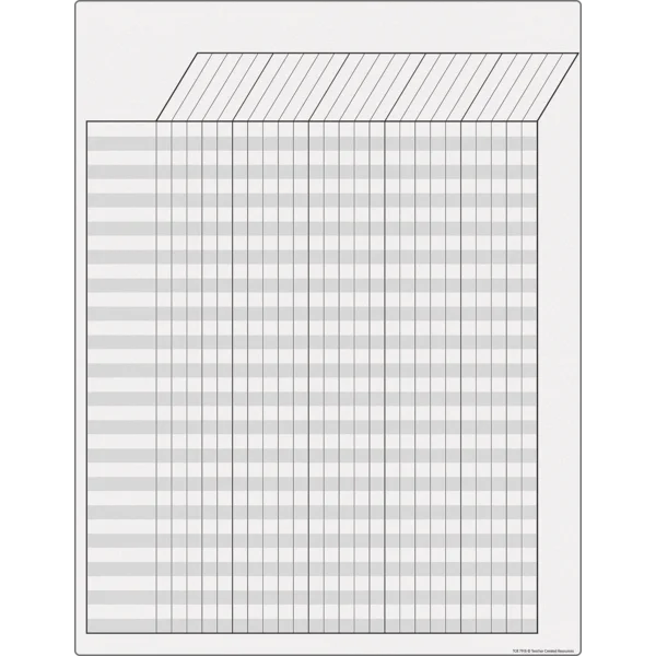 WHITE INCENTIVE WRITE-ON/WIPE-OFF CHART