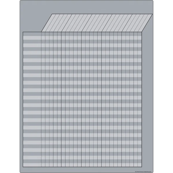 GRAY INCENTIVE WRITE-ON/WIPE-OFF CHART