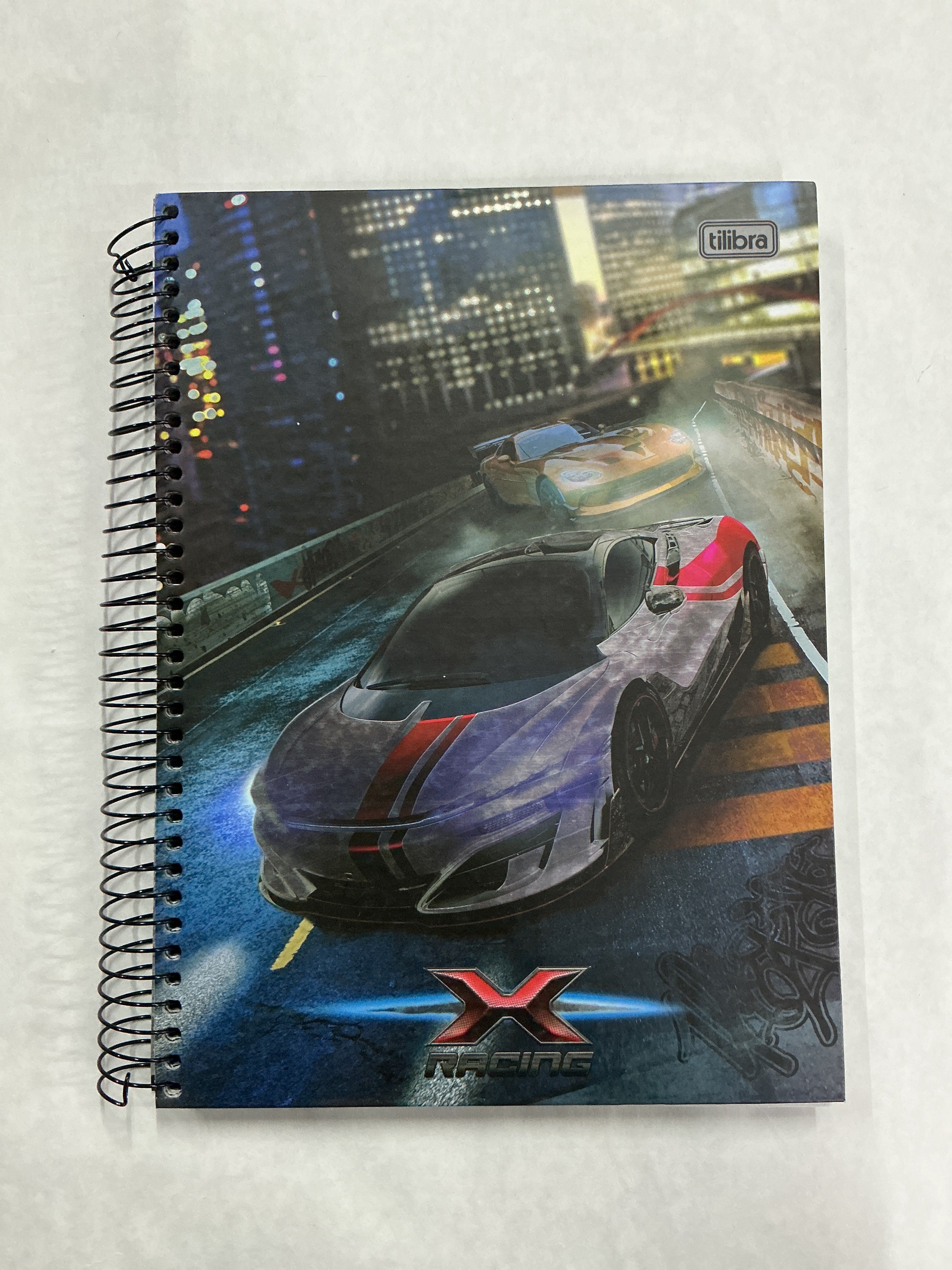 Libreta Universitaria X Racing | 10 subjet | 160pg