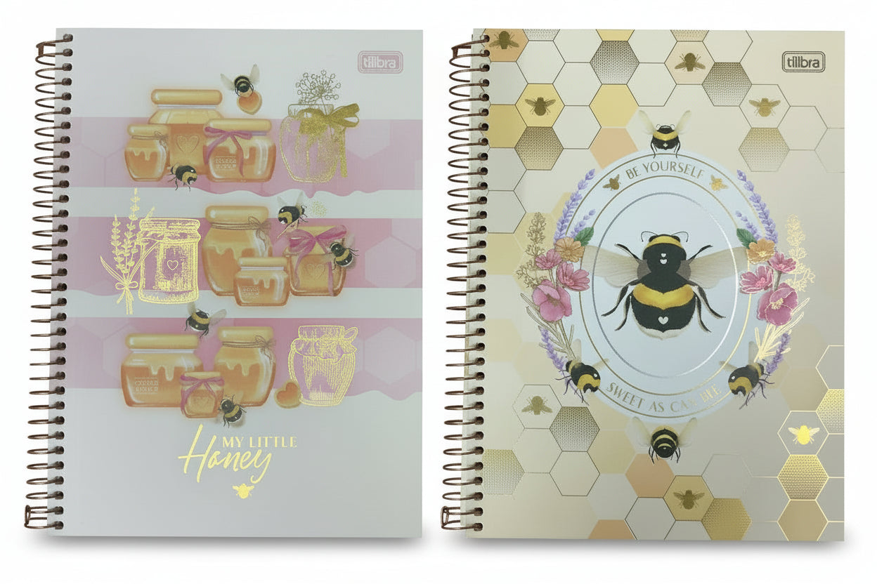 Libreta Universitaria Honey Be | 160 hojas  | 10 Matérias