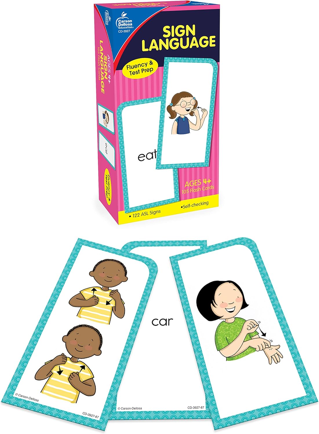 Sign Language flash Cards