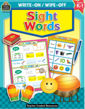 Write-On/Wipe-Off Book: Sight Words