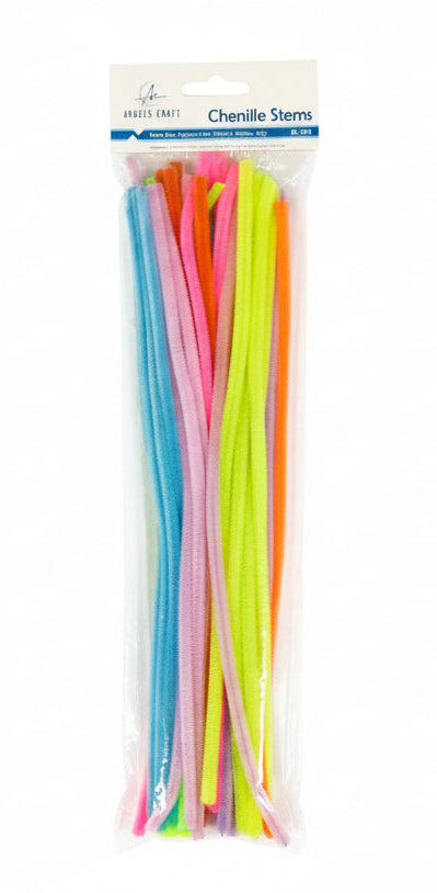Chenille Stem | 40ct |Neon Asst.