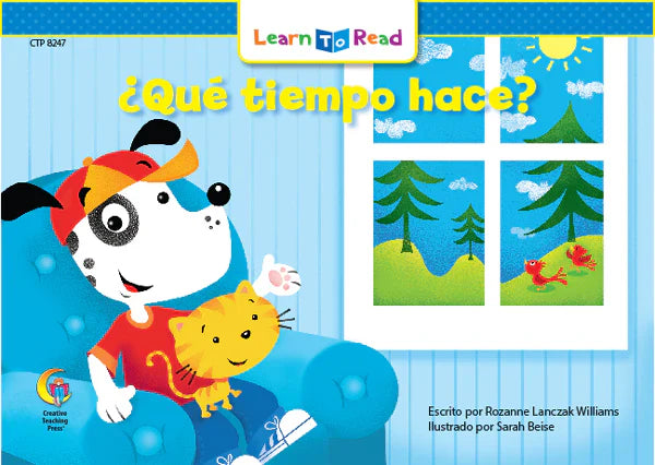 LEARN TO READ QUE TIEMPO HACE LIBRO