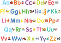 ALPHABET ART BULLETIN BOARD SET 83 PCS