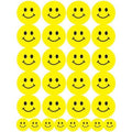 SMILEY FACE STICKERS 84 PC