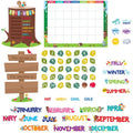 Woodland Friends Calendar Set Bulletin Board
